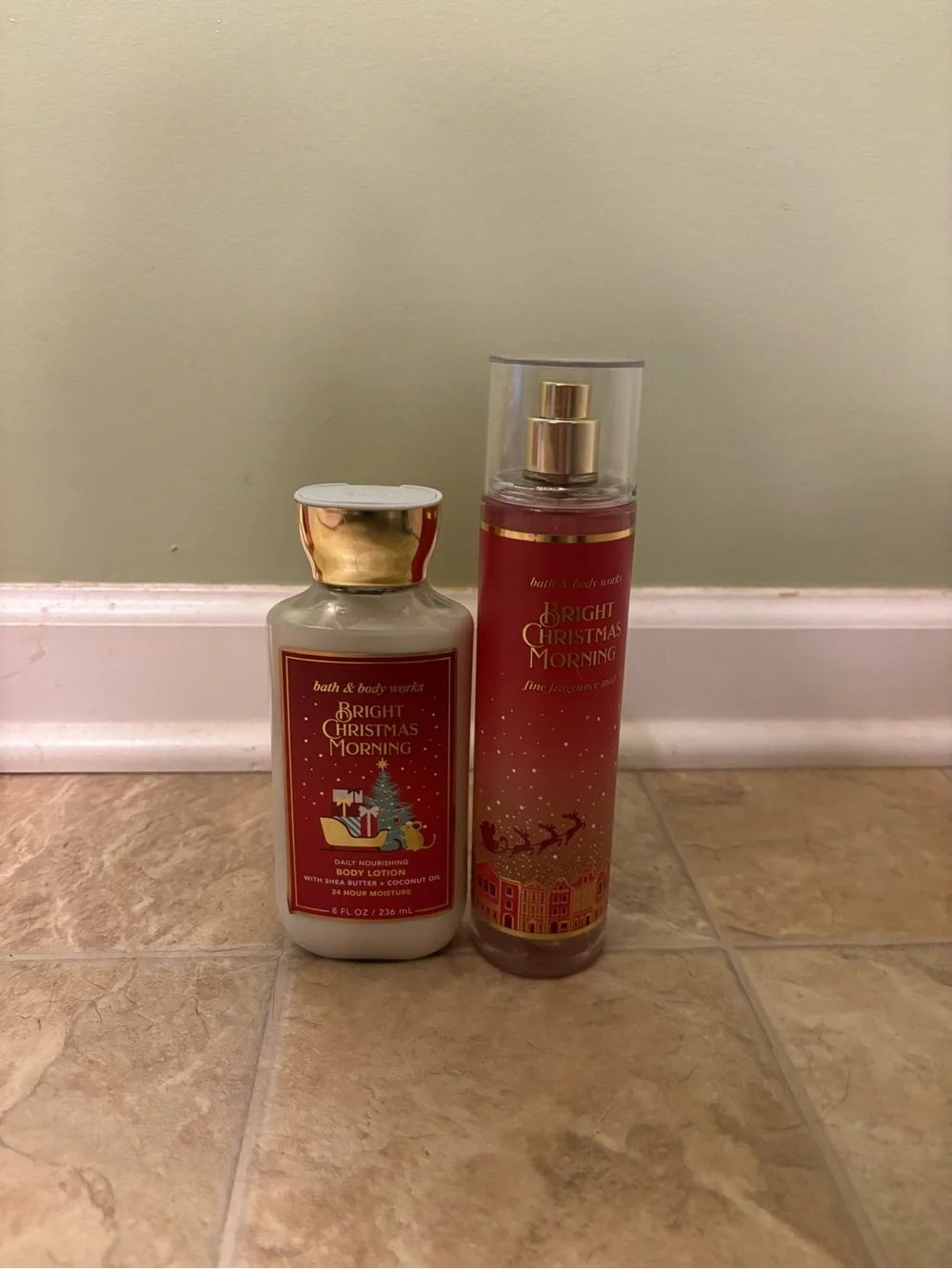 Unopened Bright Christmas Morning Bath and Body Works